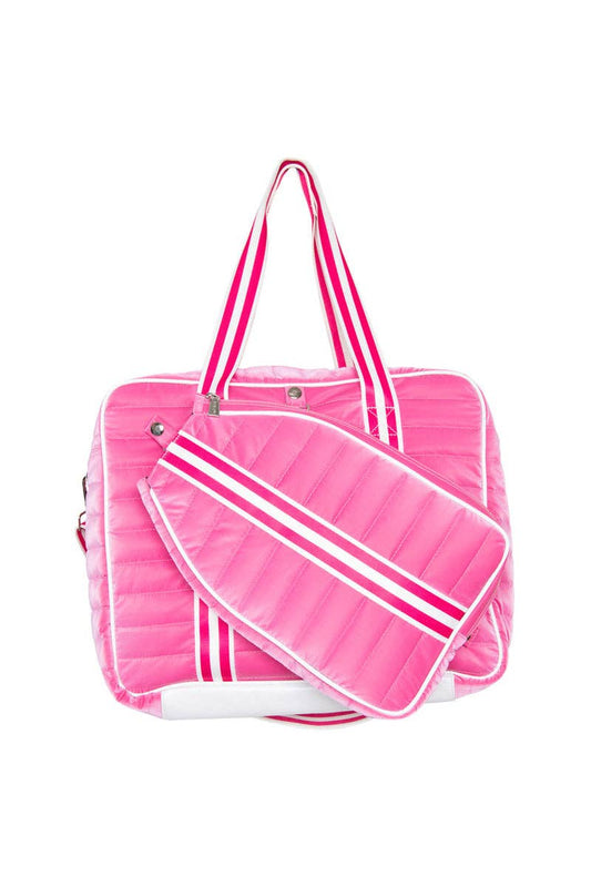Hot Pink Pickleball Tote Bag