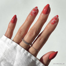 Load image into Gallery viewer, Love Me Press-On Nails | Short Almond | Red Pink Valentine