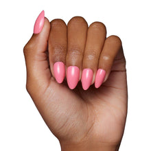 Load image into Gallery viewer, Flamingo Pink Press-On Nails | Solid Nails | Short Almond