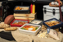 Load image into Gallery viewer, Premium Set - Pan Frame w/ Lid & Hot or Cold Gel Pack - Red