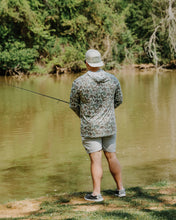 Load image into Gallery viewer, OLE BOY Performance Hooded Tee - Green Camo