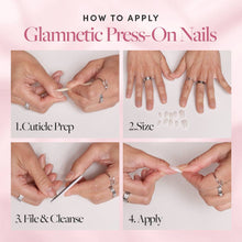 Load image into Gallery viewer, Pink Macaron Press-On Nails | Pink French Tip | Short Almond