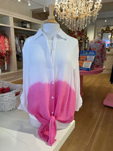 Pink Tie-Dye Coverup