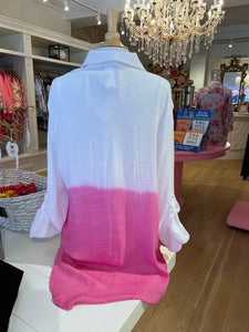 Pink Tie-Dye Coverup