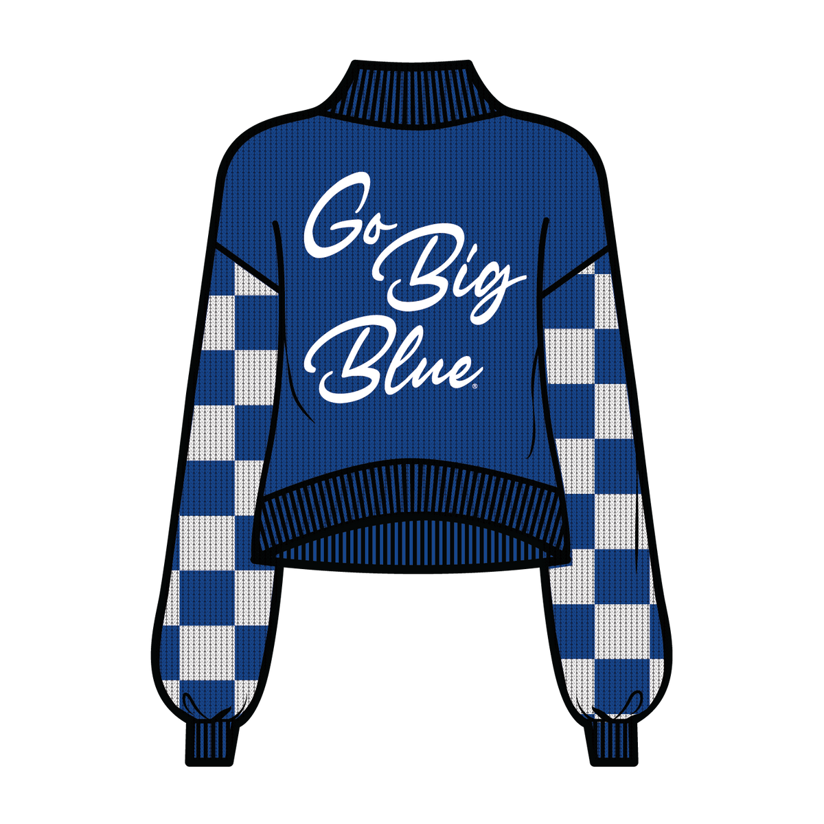 The Merit Mockneck Sweater | Kentucky