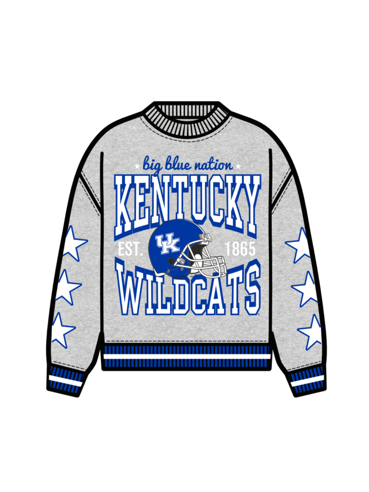 The Hometeam Heathered Crewneck | Kentucky