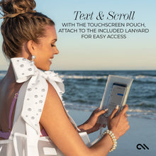 Load image into Gallery viewer, Case-Mate Ivory Pearl Bow Jelly Tote Bag