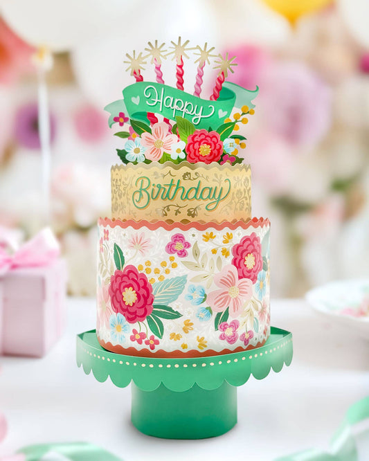 Blooming Birthday Cake