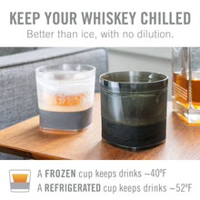 Load image into Gallery viewer, Whiskey FREEZE™ Insulated Cooling Cups - Smoke - CDU of 12