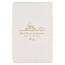 Load image into Gallery viewer, Devotional for Mr. & Mrs. White Faux Leather