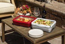 Load image into Gallery viewer, Premium Set - Pan Frame w/ Lid & Hot or Cold Gel Pack - Red