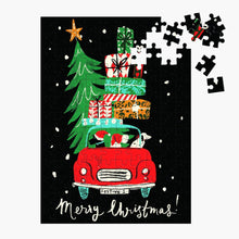 Load image into Gallery viewer, Christmas Car 130 Piece Puzzle Ornament