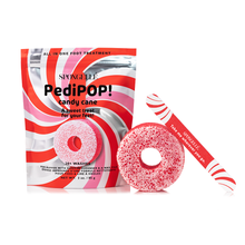 Load image into Gallery viewer, Candy Cane Holiday PediPOP Pedi Buffer & Nail File Christmas 2025