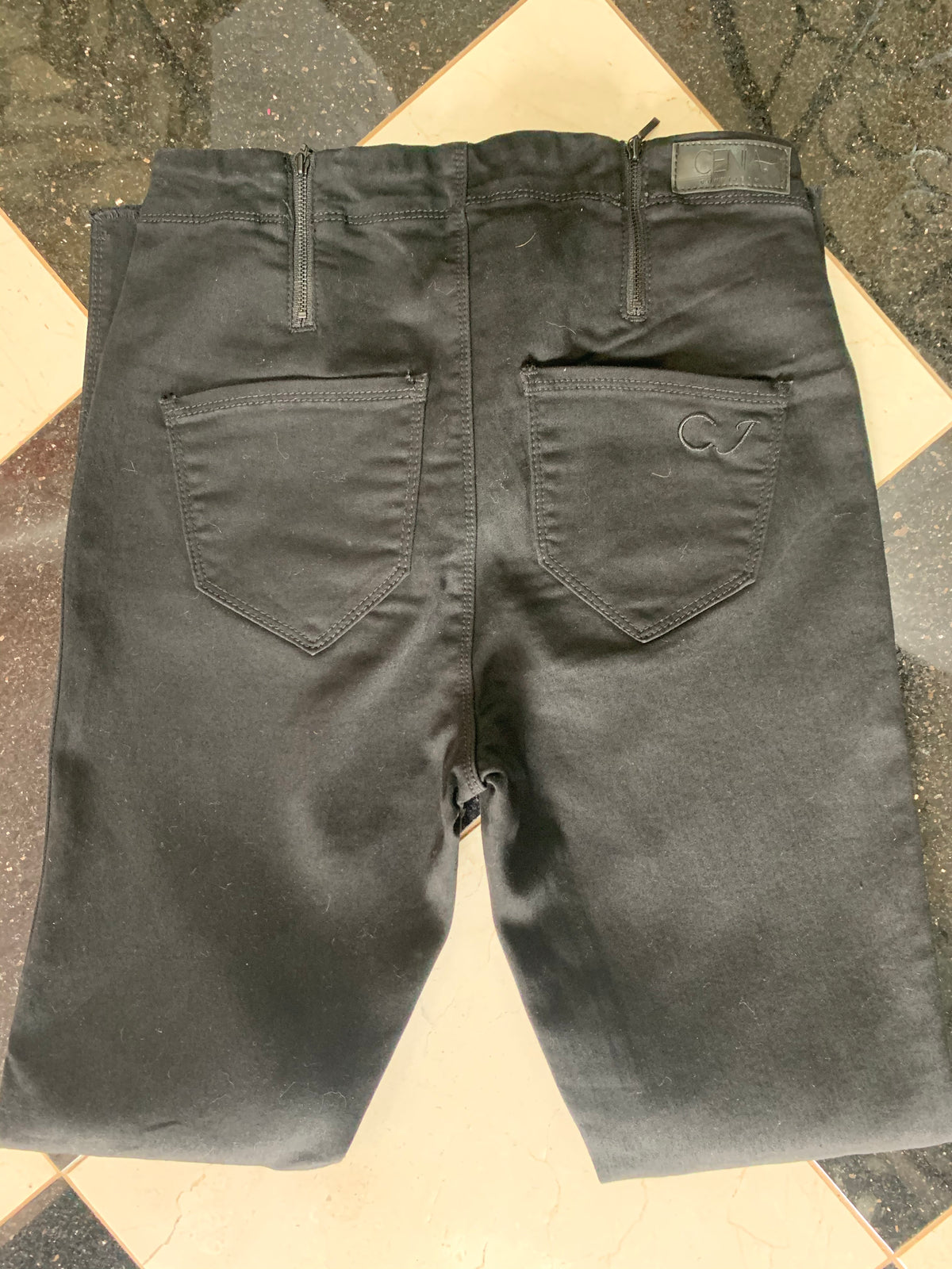 Black Denim Jeans
