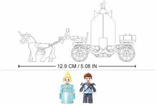 Load image into Gallery viewer, Girl&#39;s Dream Winter Carriage Building Brick Kit (191 pcs)
