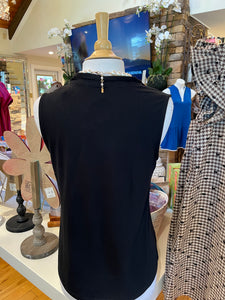 Black Sleeveless Top