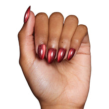 Load image into Gallery viewer, Ruby Slipper Press-On Nails | Short Almond Sparkle Red
