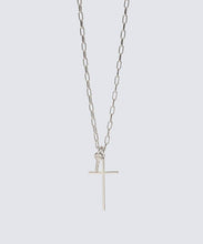 Load image into Gallery viewer, Cross and Mini Key Necklace
