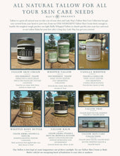 Load image into Gallery viewer, Coffee Bean infused Tallow Eye Cream, Grass Fed Beef Tallow
