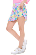 Load image into Gallery viewer, Rosario Multicolor Floral Athletic Skort

