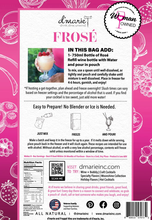 D’Marie Rose Drink Mix