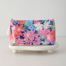 Load image into Gallery viewer, Waterproof Cosmetic Case PVC Make up Bag Garden Getaway
