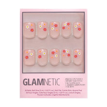 Load image into Gallery viewer, Pretty Bloom Press-On Nails | Short Squoval | Floral Spring
