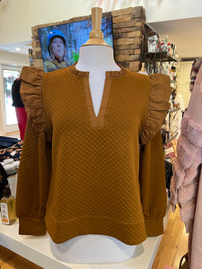 Toffee Long Sleeve Top
