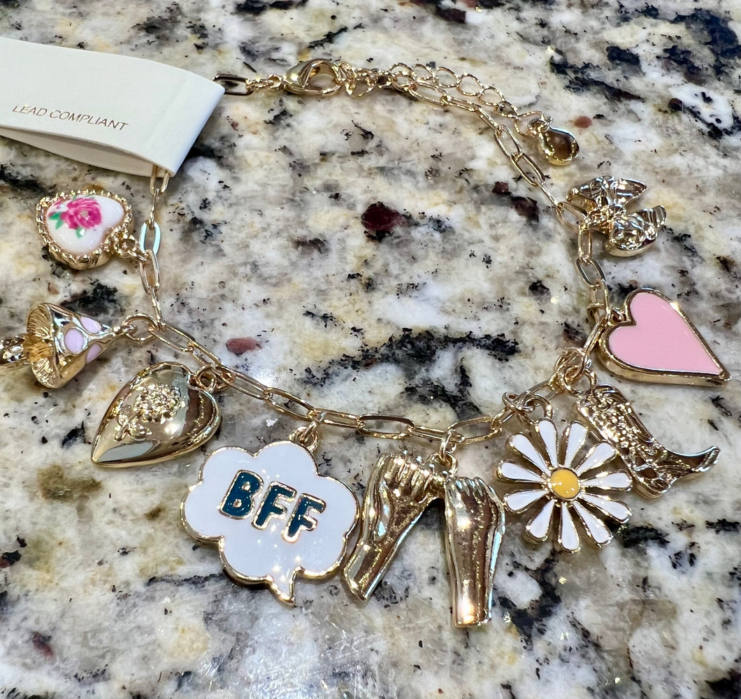 BFF Charm Bracelet