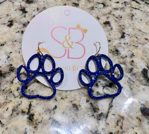 Paw print Earring