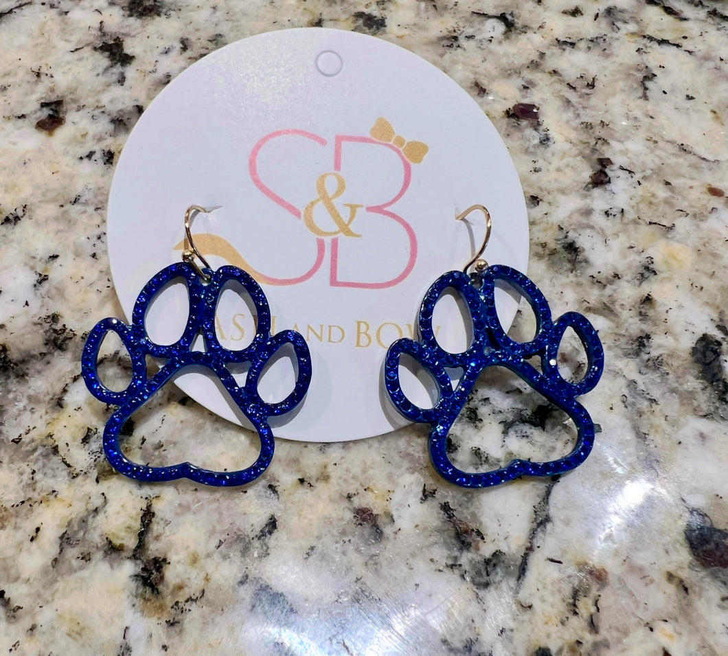Paw print Earring