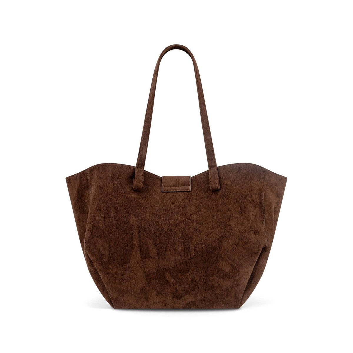 Harper Lock Suede Tote Bag