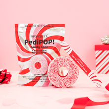 Load image into Gallery viewer, Candy Cane Holiday PediPOP Pedi Buffer &amp; Nail File Christmas 2025
