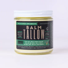 Load image into Gallery viewer, Eucalyptus Spearmint Tallow Balm - All Natural Grass Fed Beef Tallow Moisturizer
