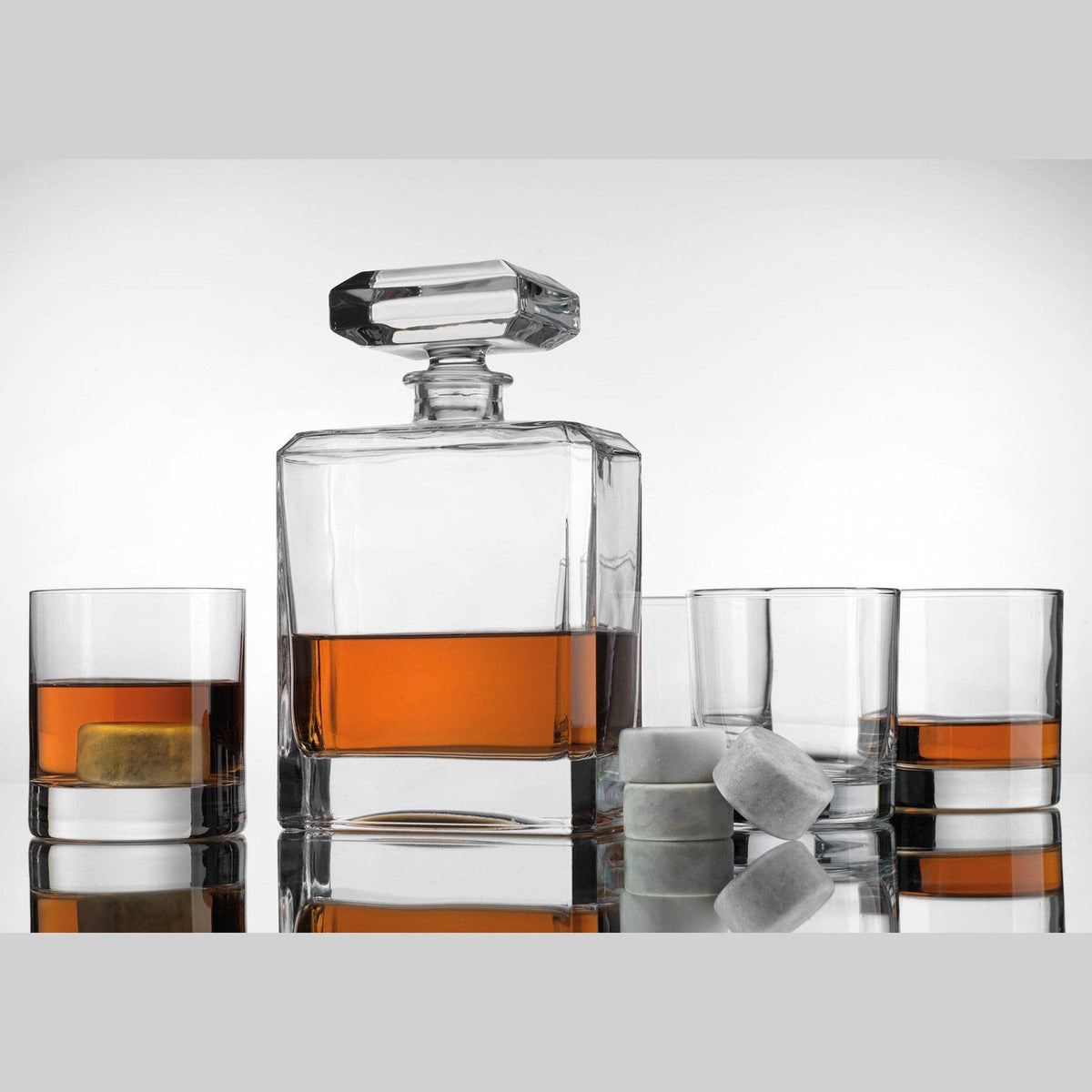 Chateau 9 Piece Whiskey Decanter Set