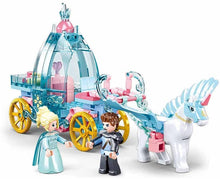 Load image into Gallery viewer, Girl&#39;s Dream Winter Carriage Building Brick Kit (191 pcs)
