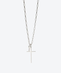 Cross and Mini Key Necklace