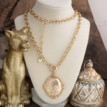 Load image into Gallery viewer, Long Horse Pendant Necklace – Equestrian Keepsake
