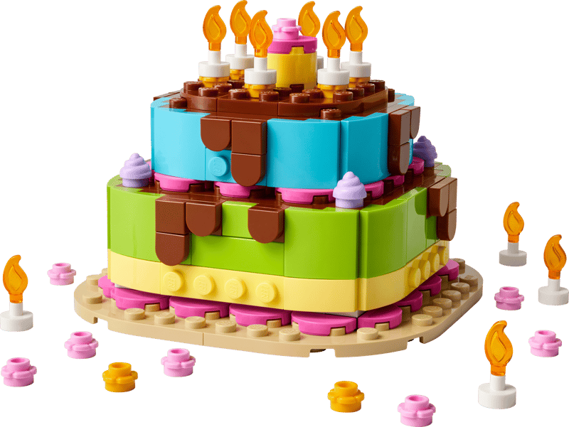 40815 LEGO® Birthday Party Cake