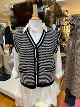 Load image into Gallery viewer, Jacquard V-Neck Sweater Vest
