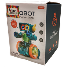 Load image into Gallery viewer, Robot Rotating Gear Electronic Light-Up Toy
