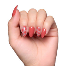 Load image into Gallery viewer, Love Me Press-On Nails | Short Almond | Red Pink Valentine
