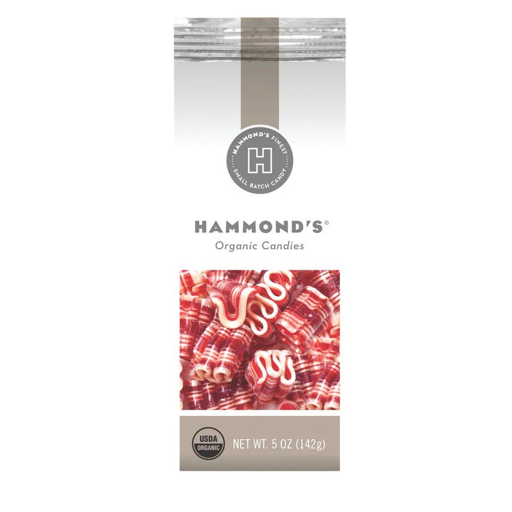 Organic Classic Candy - Mini Ribbons - Mint - 5 oz Gift Bag