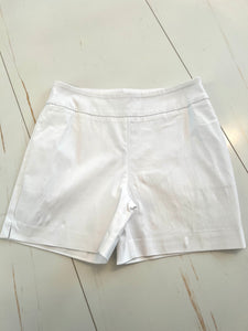 White 5” Pull On Short