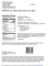 Load image into Gallery viewer, Organic Classic Candy - Mini Ribbons - Mint - 5 oz Gift Bag
