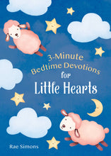 Load image into Gallery viewer, 3-Minute Bedtime Devotions for Little Hearts
