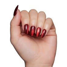 Load image into Gallery viewer, Ruby Slipper Press-On Nails | Short Almond Sparkle Red
