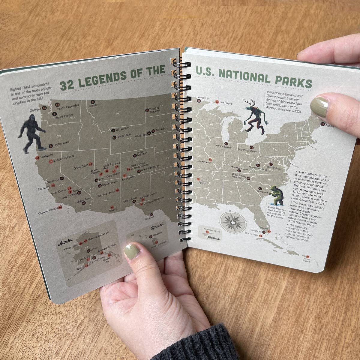 Legends Of The National Park Guide Book