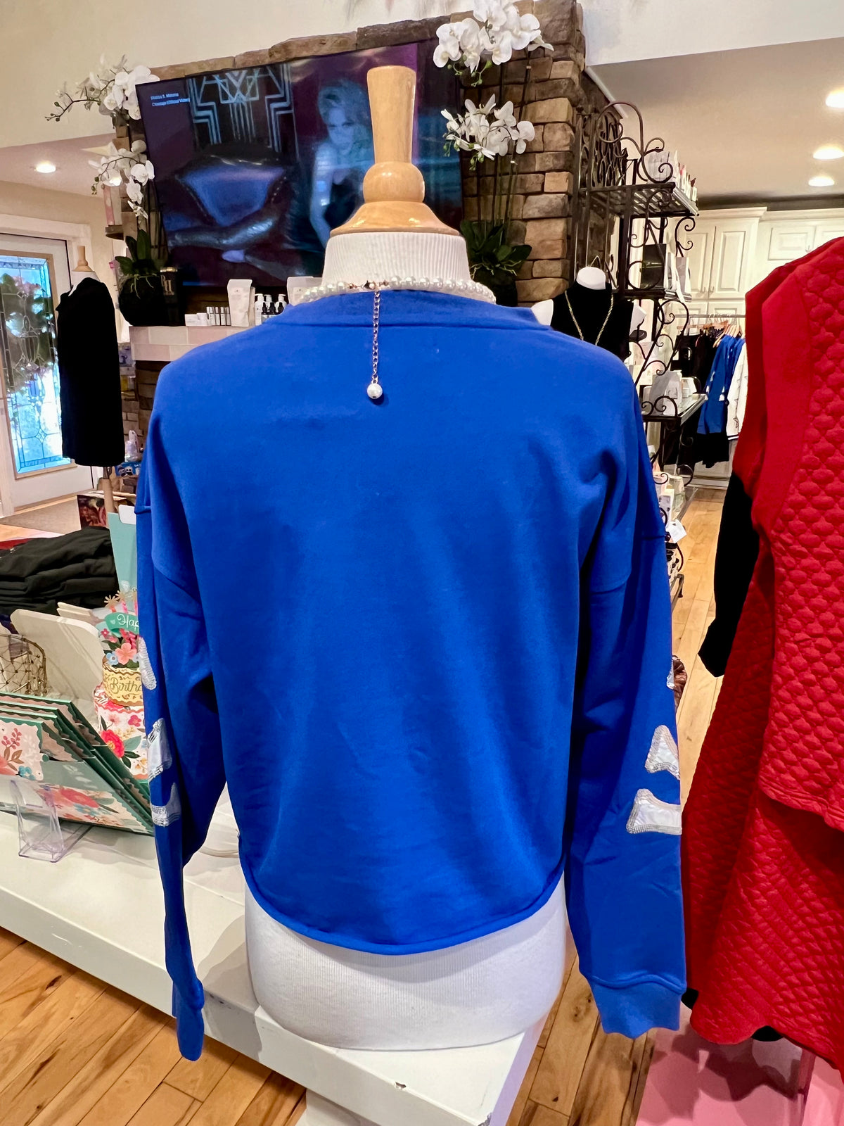 The Stadium Sequin Crewneck | Kentucky