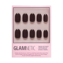 Load image into Gallery viewer, Bark Brown Press-On Nails | Fall Solids | Short Round
